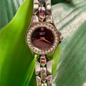Vintage Citizen Elegance Signature "Glitz" Dress Watch